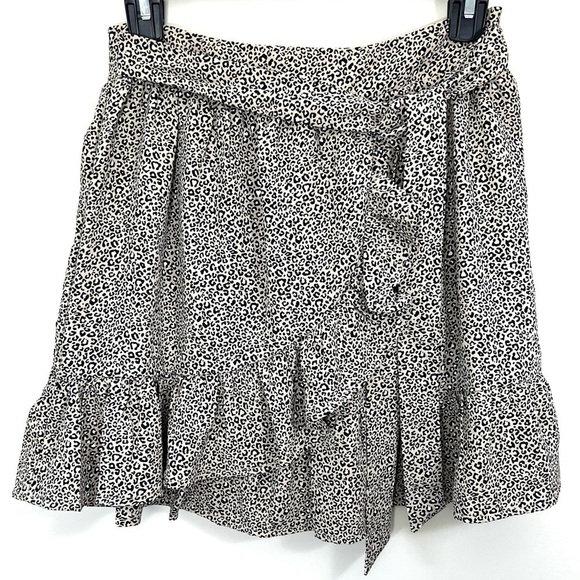 Altar’d State animal print Cheetah Ruffle Skirt NWT - Picture 1 of 2